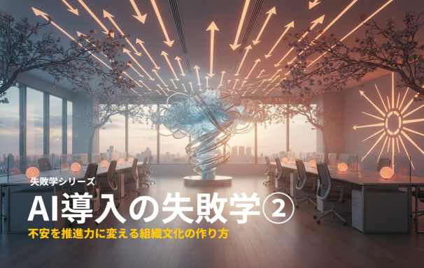 AI導入の失敗学（2）：なぜ現場は抵抗するのか？不安を推進力に変えた企業の組織文化戦略
