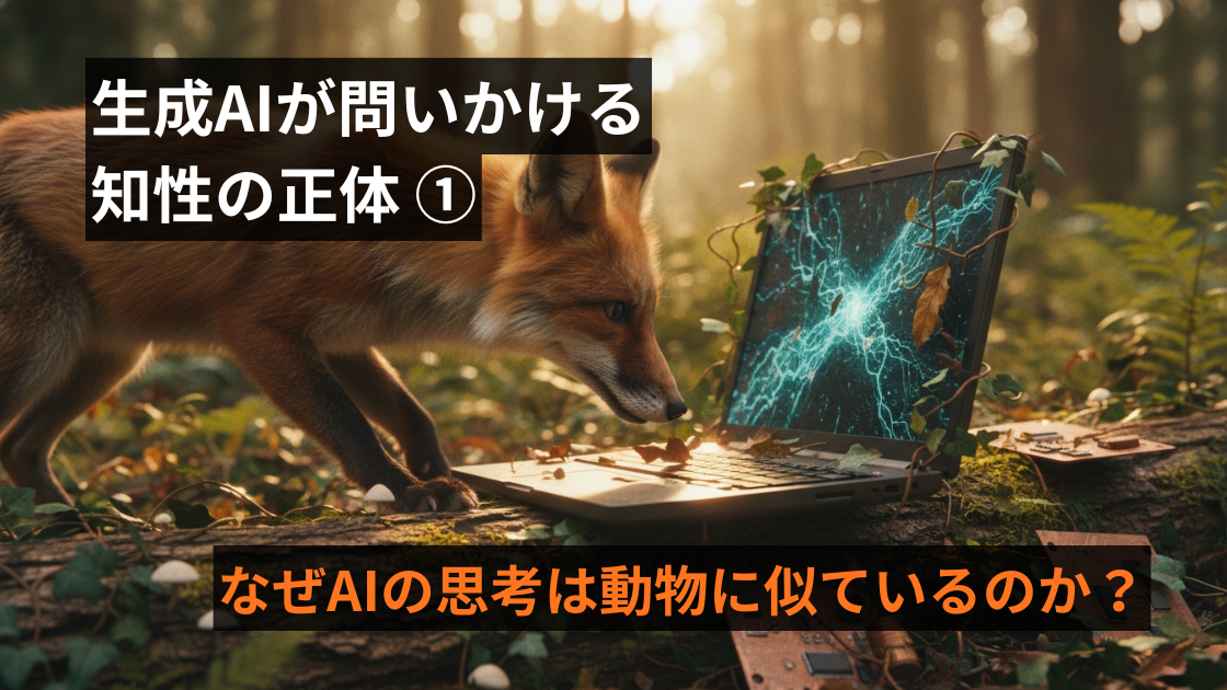 生成AIが問いかける『知性』の正体（1）～なぜAIの思考は動物に似ているのか～